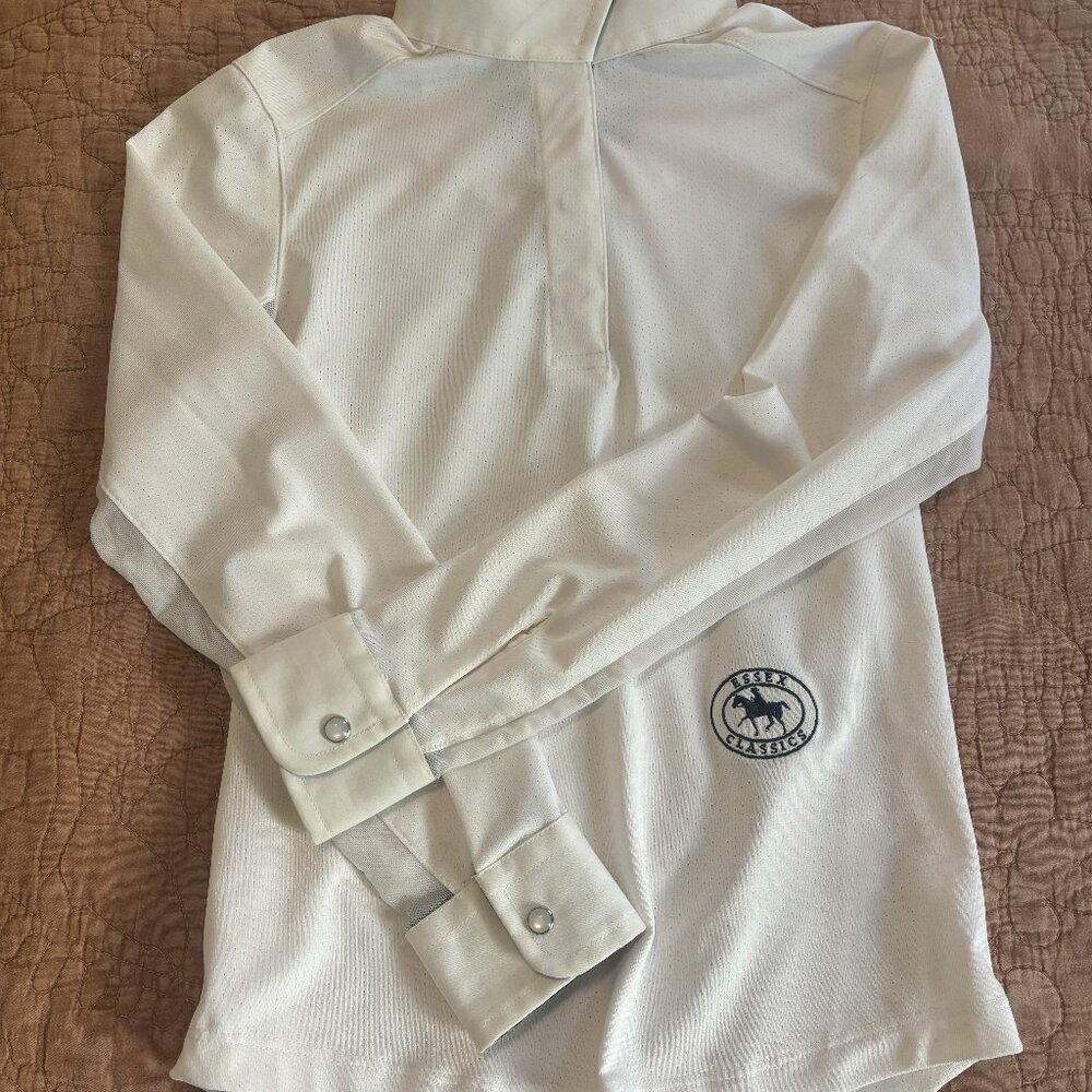 Essex Classics Girls Talent Yarn Show Shirt - Long sleeve - SMALL